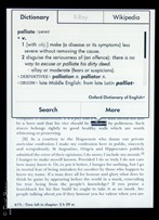 Kindle Overlay Wörterbuch