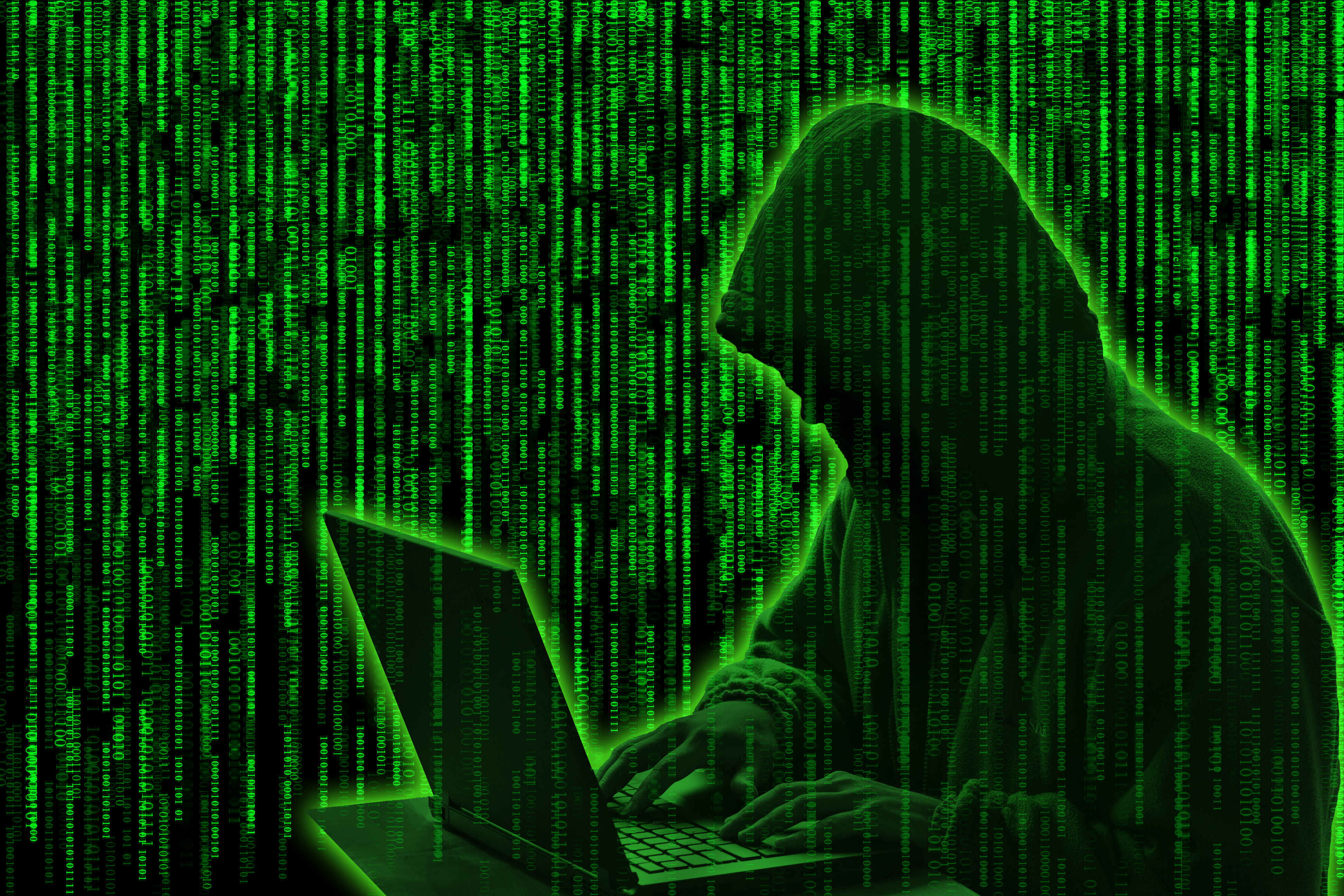 Хак. Матрица компьютера. Хакер фон. Киберпространство. Хакерские цифры.