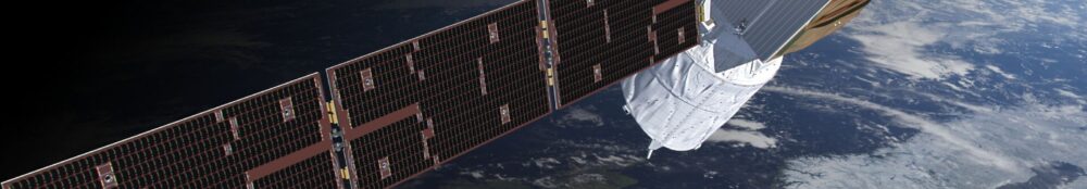 ADM-AEOLUS, ein Satellit der ESA zur Messung von Windgeschwindigkeiten in der Erdatmosphäre, Quelle: ESA