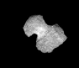 Rosetta: NavCam-Bild vom 30.7.2014, Nachbearbeitung durch mich