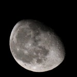 Mond am 21.3.2014 um 00:15 MEZ, 65/420 Apochromat, Canon EOS 600D, ISO 1600, 1/800 s