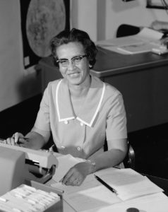 Katherine Johnson at NASA in 1966