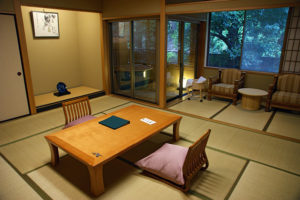 Tamatsukuri Onsen hotel, in Matsue Shimane prefecture (photo by Wikipedia user 663highland)