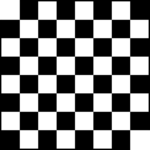 Mutilated chessboard, with top left and bottom right white squares removed