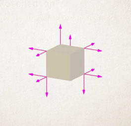 Rotohedron based on a cube - animation