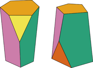 Two examples of scutoids