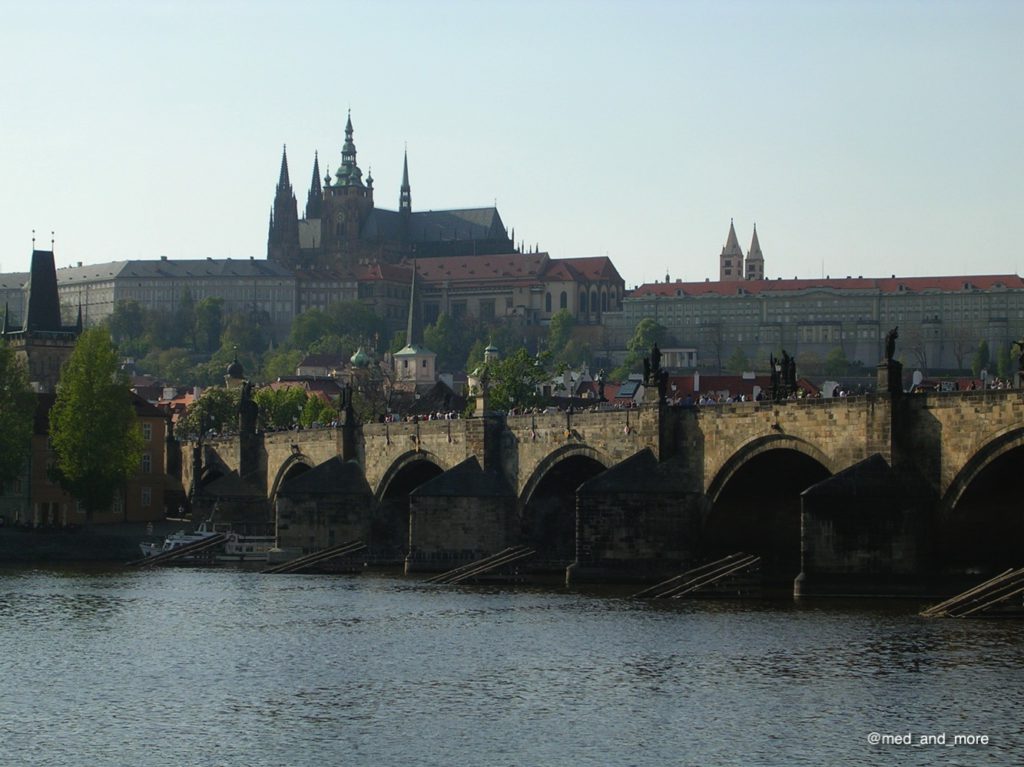 Prag - Blick auf die Karlsbrücke