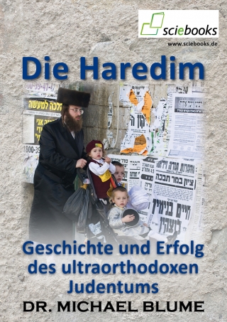 Das Cover von "Die Haredim. Geschichte und Erfolg des ultraorthodoxen Judentums", sciebooks 2013. Link führt zum kostenfreien pdf.