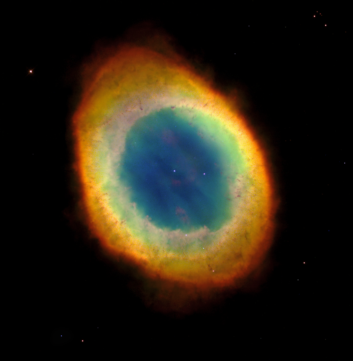 Ringnebel in der Leier. Bild: Hubble Heritage Team (AURA/STScI/NASA)