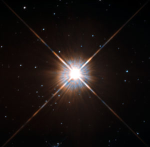 Kein Bild von Proxima Centauri.