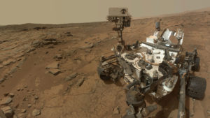 Selten, aber auch Teil der astronomischen Methoden: Marserkundung mit dem Rover