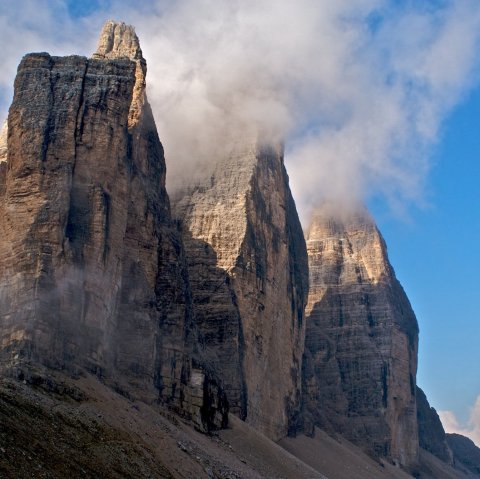 Ein gebirgsbildendes Mineral: Die Dolomiten (CC-BY-NC-SA sgirolimetto/flickr) border=